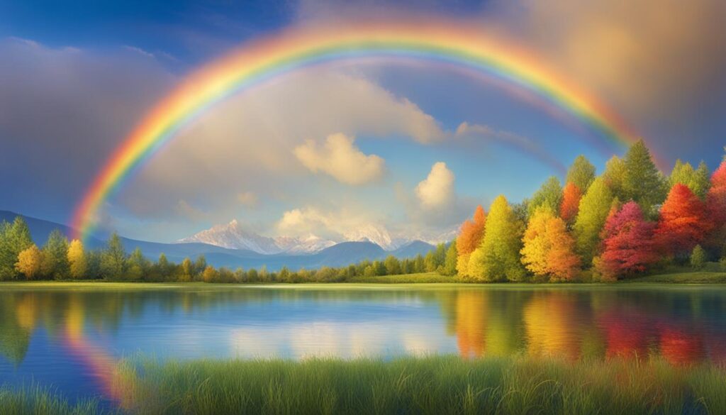 est-ce de la chance de voir un arc-en-ciel