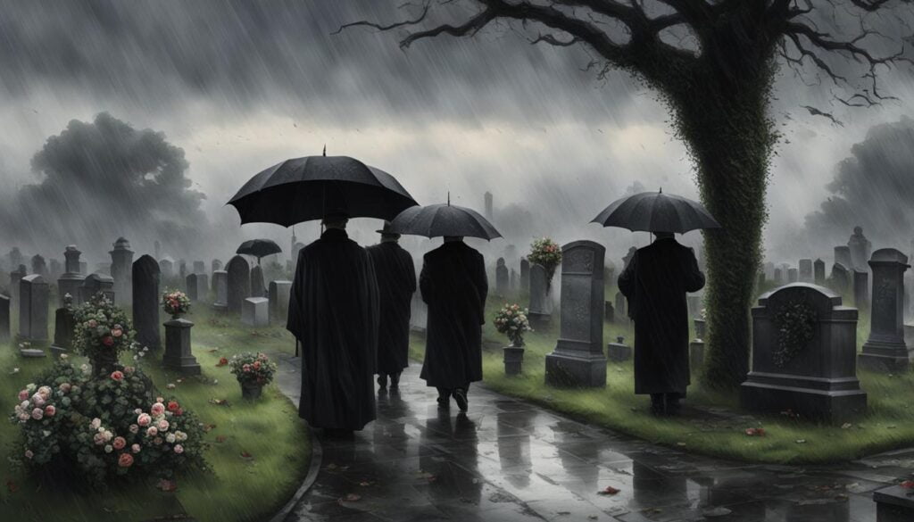 est-ce de la malchance d'assister à un enterrement