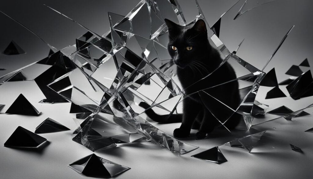 est-ce de la malchance de casser un miroir