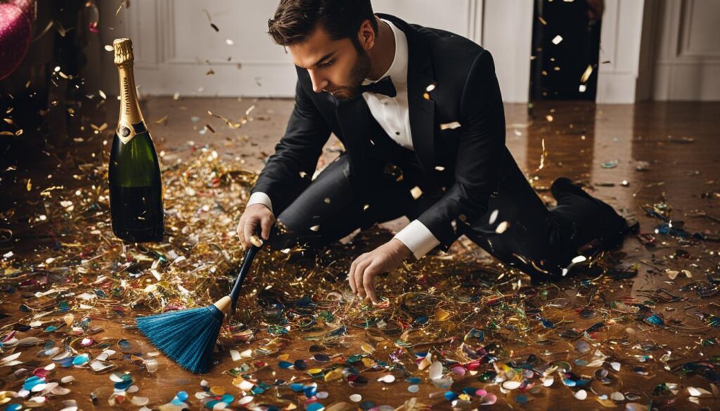 est-ce de la malchance de faire le ménage le réveillon du nouvel an