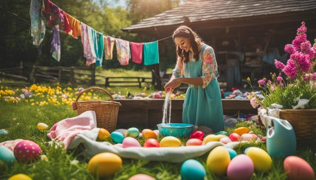 est-ce de la malchance de laver le dimanche de Pâques