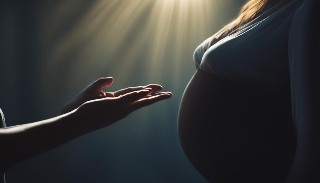 est-ce que c'est de la chance de toucher un ventre de femme enceinte