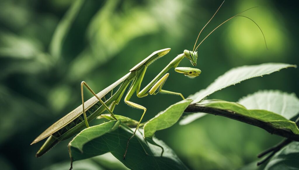 est-ce que c'est de la chance de trouver une mante religieuse