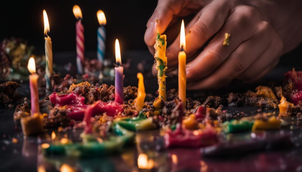 est-ce que c'est de la malchance de réutiliser des bougies d'anniversaire