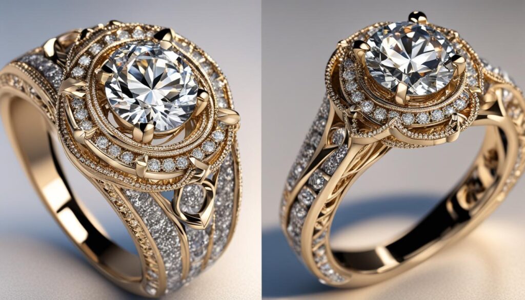 mythes associés à l'essai des bagues de fiançailles