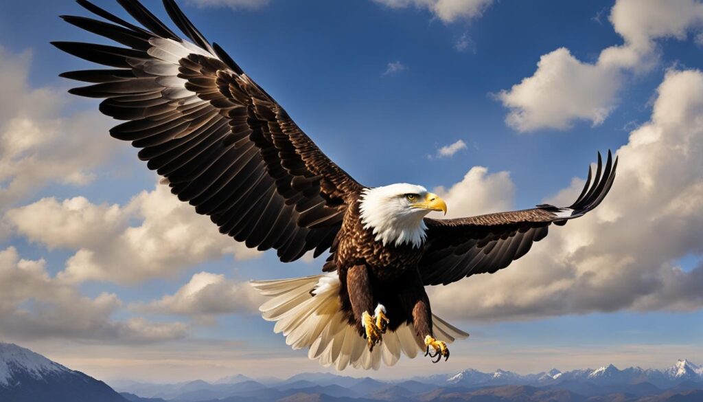 porter malheur de pointer un aigle