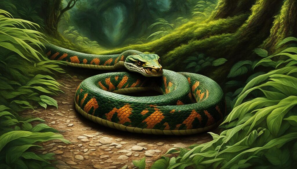 serpent comme avertissement ou protection serpent comme avertissement ou protection