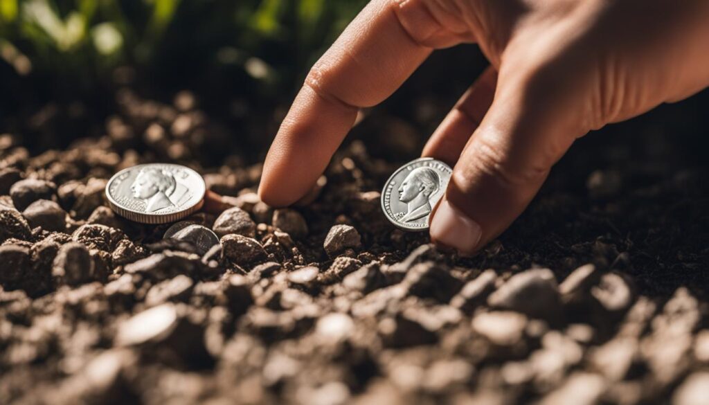 trouver un quart de dollar face vers le haut trouver un quart de dollar face vers le haut