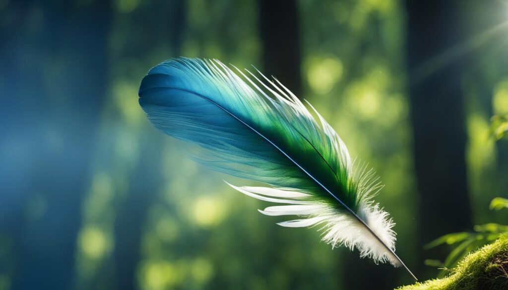 trouver une plume porte-bonheur