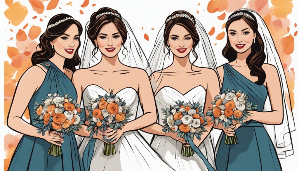 Attitude de la mariée face à la superstition du bouquet