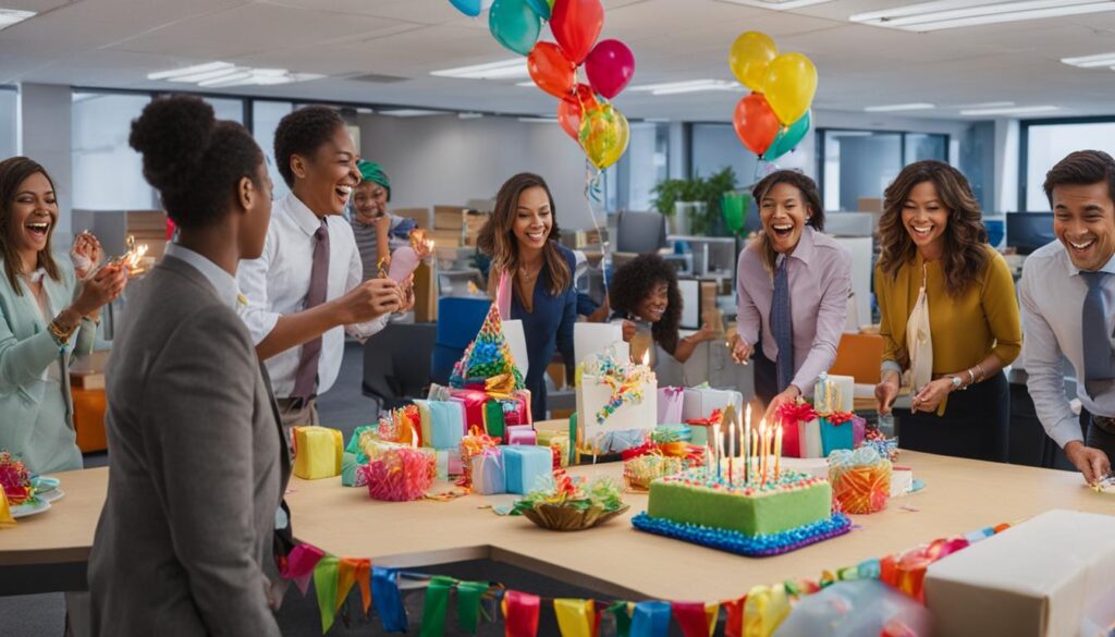 Célébration au travail Célébration au travail