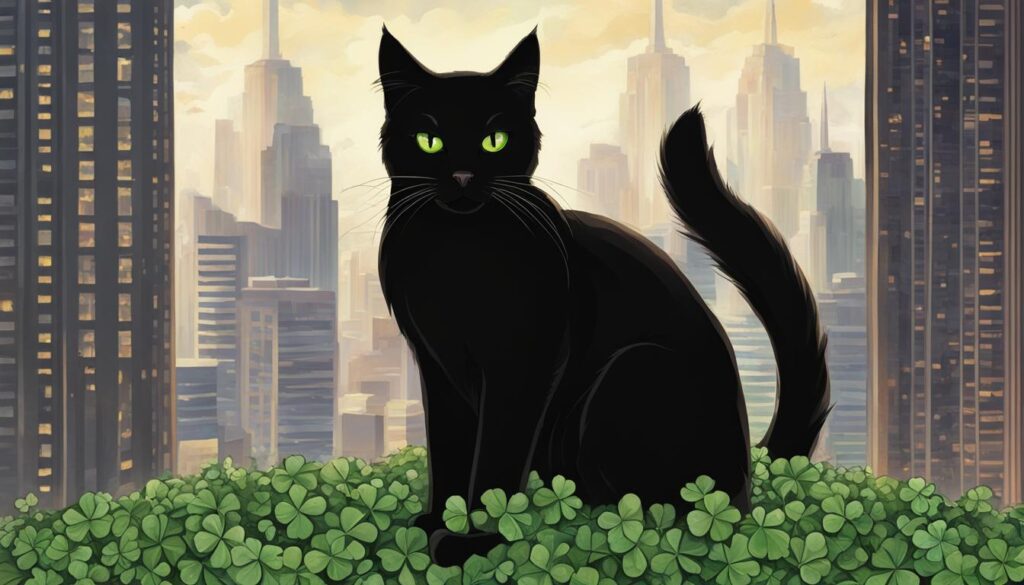 Chat noir, symbole de superstition