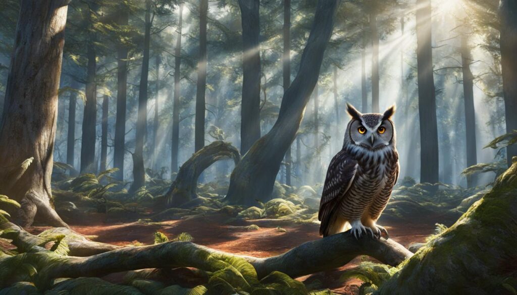 Comportement hibou diurne