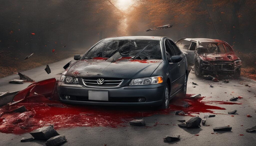 Conséquences d'un accident avec un cerf