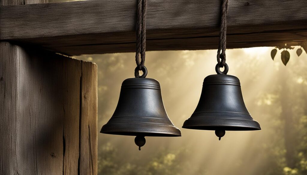 Deux cloches de gardien malchance ou mythe Deux cloches de gardien malchance ou mythe