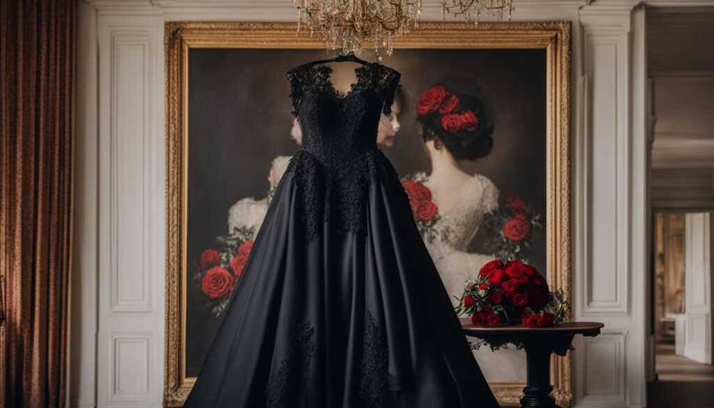 Histoire et signification de la robe de mariée noire Histoire et signification de la robe de mariée noire
