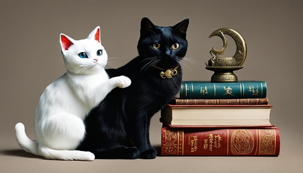Interprétation culturelle du chat blanc Interprétation culturelle du chat blanc