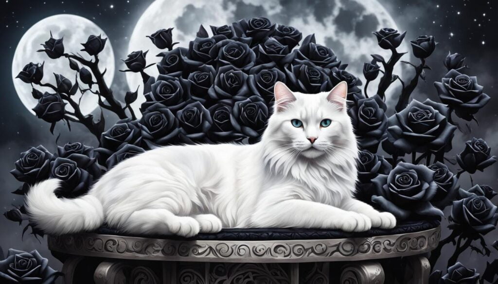 Le symbolisme captivant du chat blanc