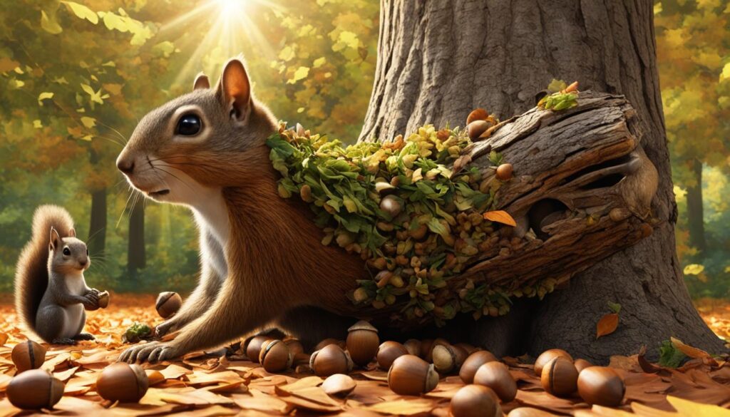 Légendes de l'écureuil dans la culture