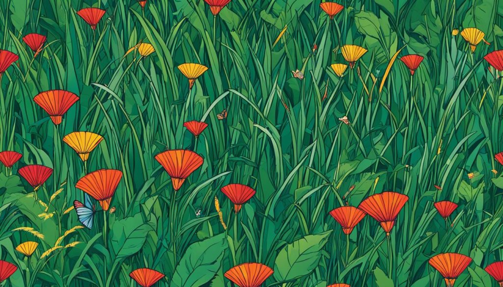 Les multiples symboles d'une sauterelle Les multiples symboles d'une sauterelle