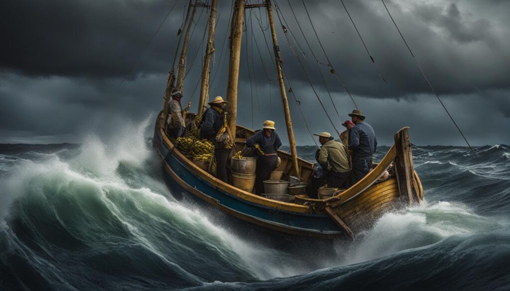 Malchance et bananes en pêche