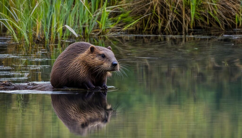 Observer un castor dans son habitat naturel