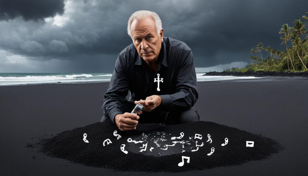 Superstition et sable noir d'Hawaï Superstition et sable noir d'Hawaï