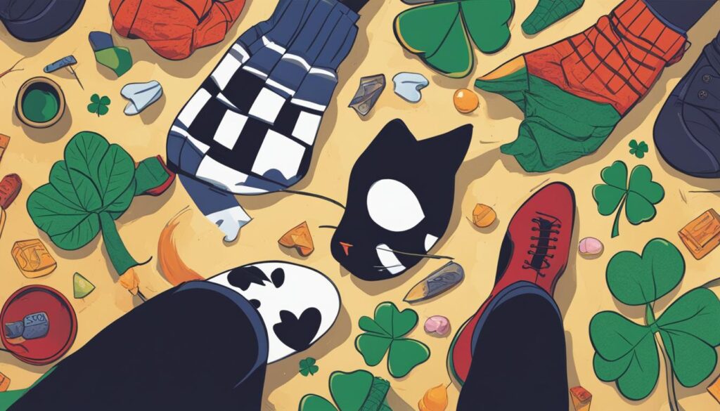 Superstitions et chaussettes à l'envers Superstitions et chaussettes à l'envers