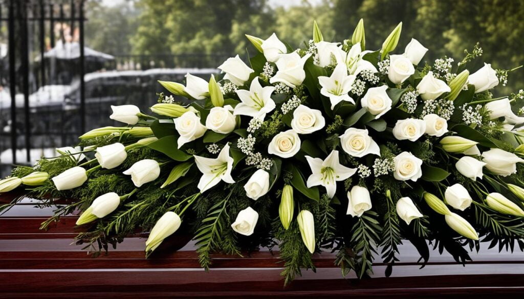 Symbolique florale dans les traditions funéraires