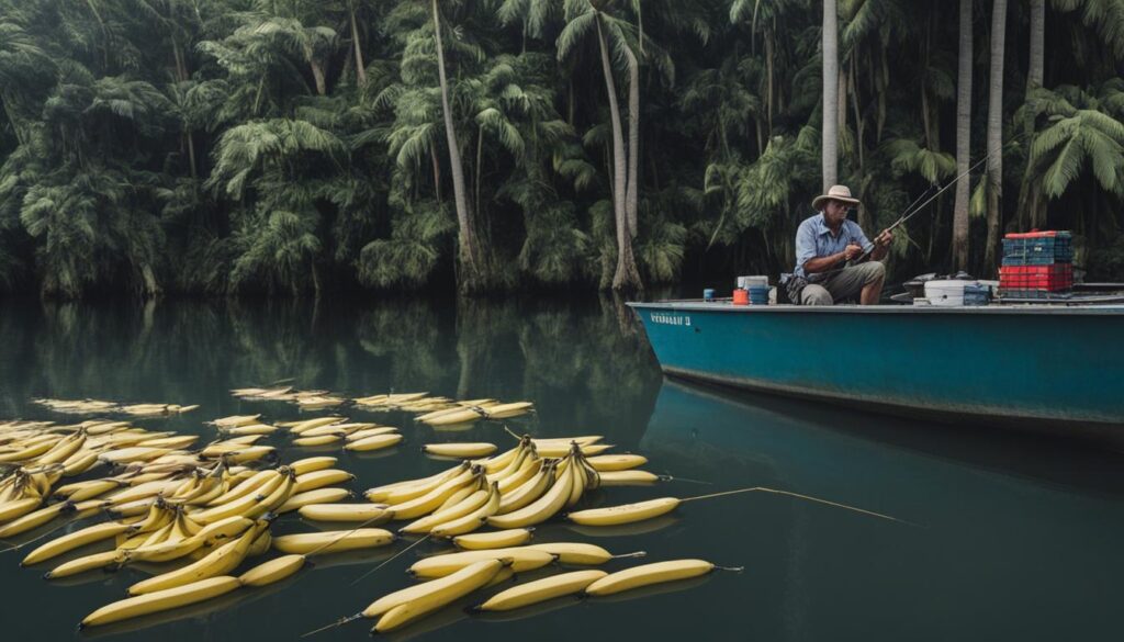 Symbolisme des bananes en pêche