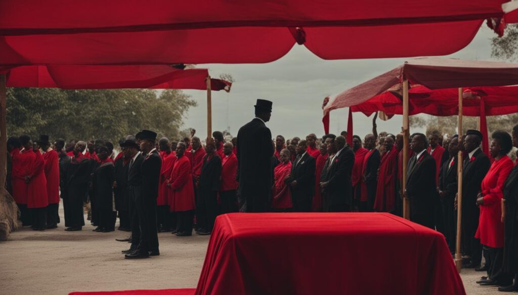 Traditions Funéraires et Couleurs