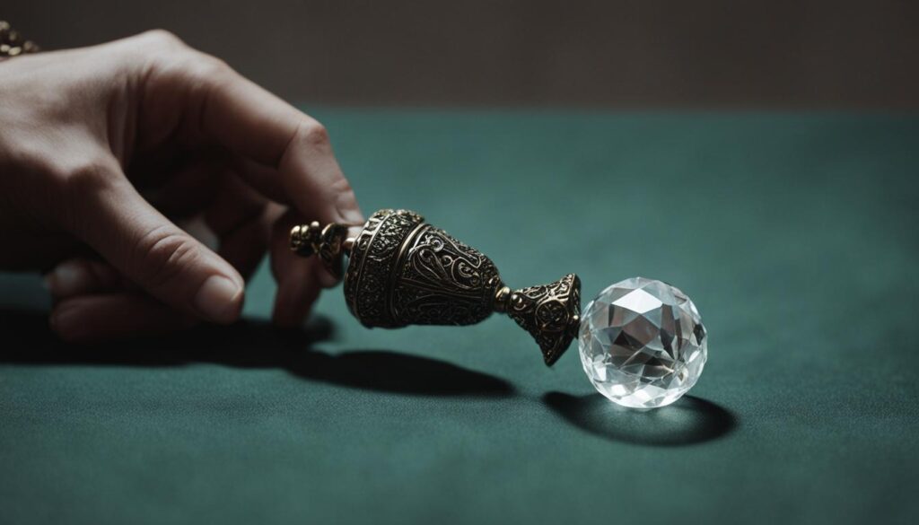 Utilisation du pendule divinatoire