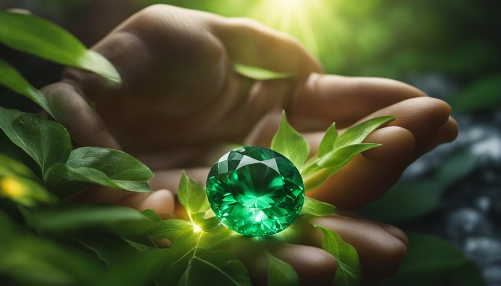 bienfaits des pierres précieuses vertes