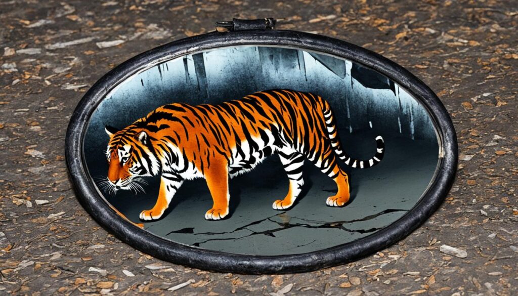 est-ce de la malchance d'accrocher un tigre