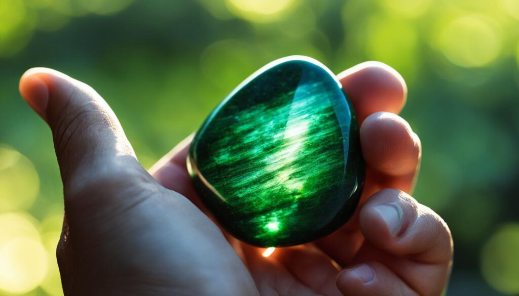 est-ce de la malchance d'acheter une pierre verte pour soi-même