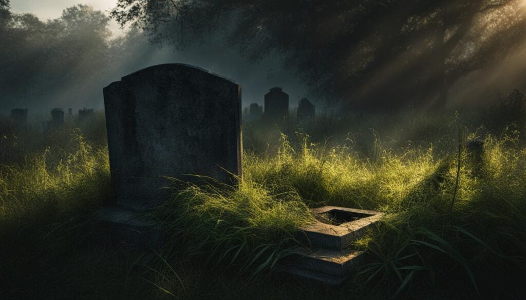 est-ce de la malchance de briser une pierre tombale