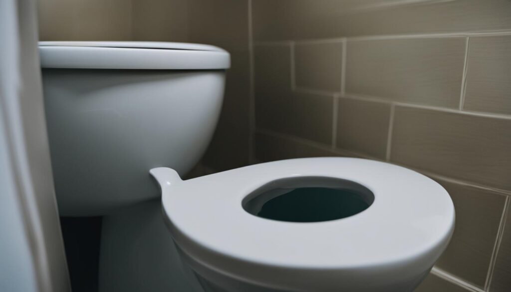 est-ce de la malchance de laisser la lunette des toilettes relevée