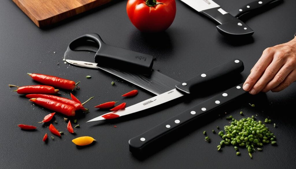 est-ce de la malchance de lécher un couteau