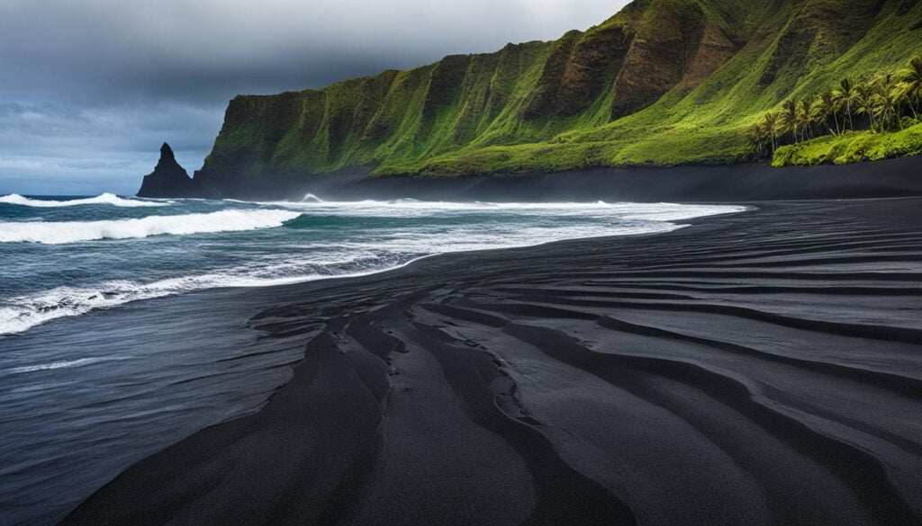 est-ce de la malchance de prendre du sable noir d'Hawaï