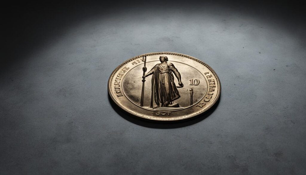 est-ce de la malchance de ramasser une pièce de dix cents sur le côté pile