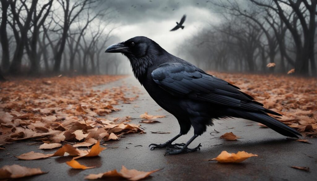 est-ce de la malchance de voir un corbeau mort