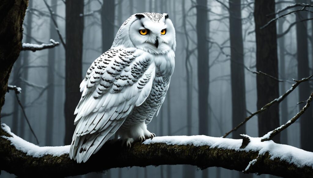 est-ce de la malchance de voir une chouette blanche