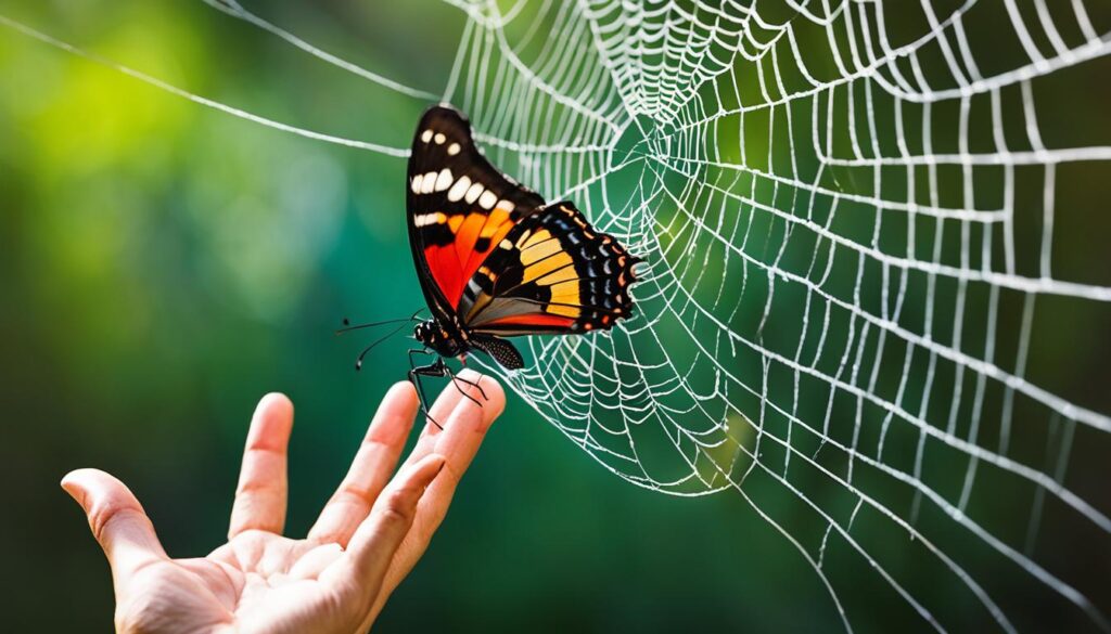 est-ce que c'est de la chance de sauver un papillon