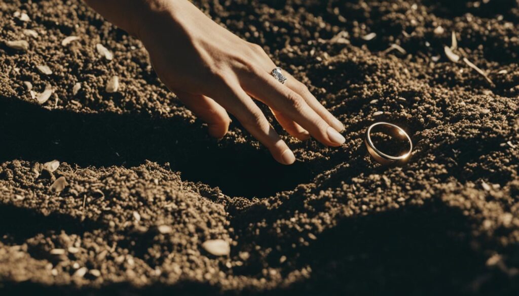 est-ce que c'est de la chance de trouver une bague