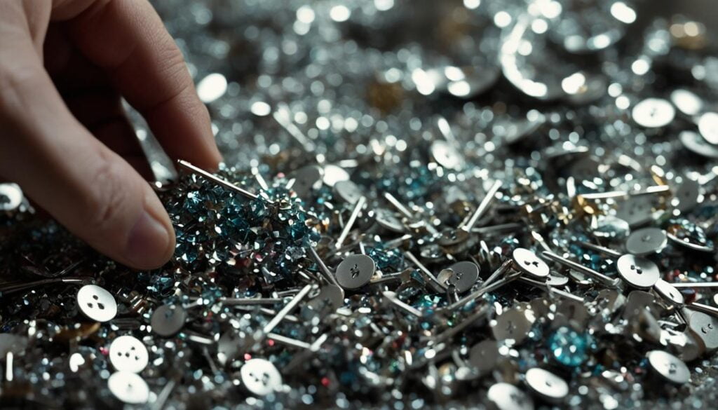 est-ce que c'est de la chance de trouver une épingle de sûreté