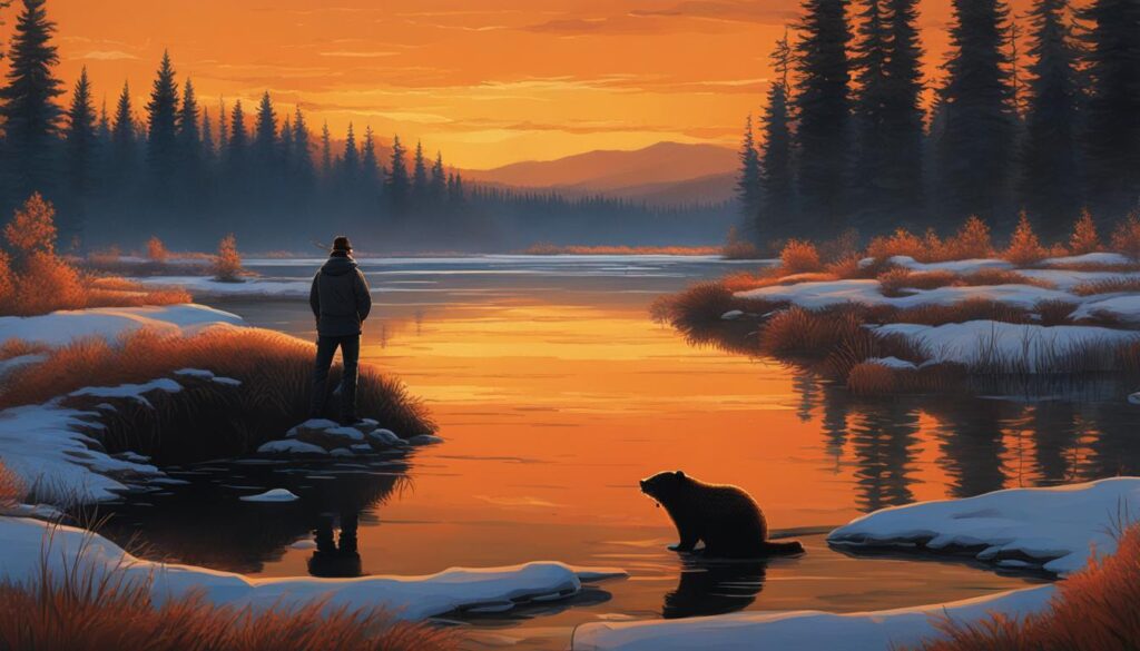 est-ce que c'est de la chance de voir un castor