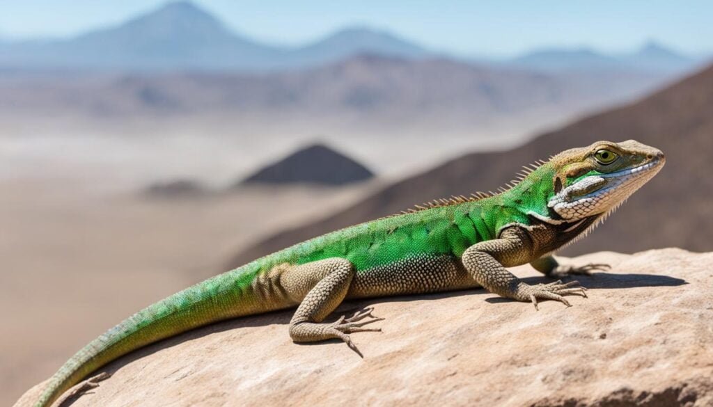 est-ce que c'est de la chance de voir un lézard