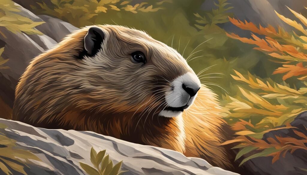 est-ce que c'est de la chance de voir une marmotte