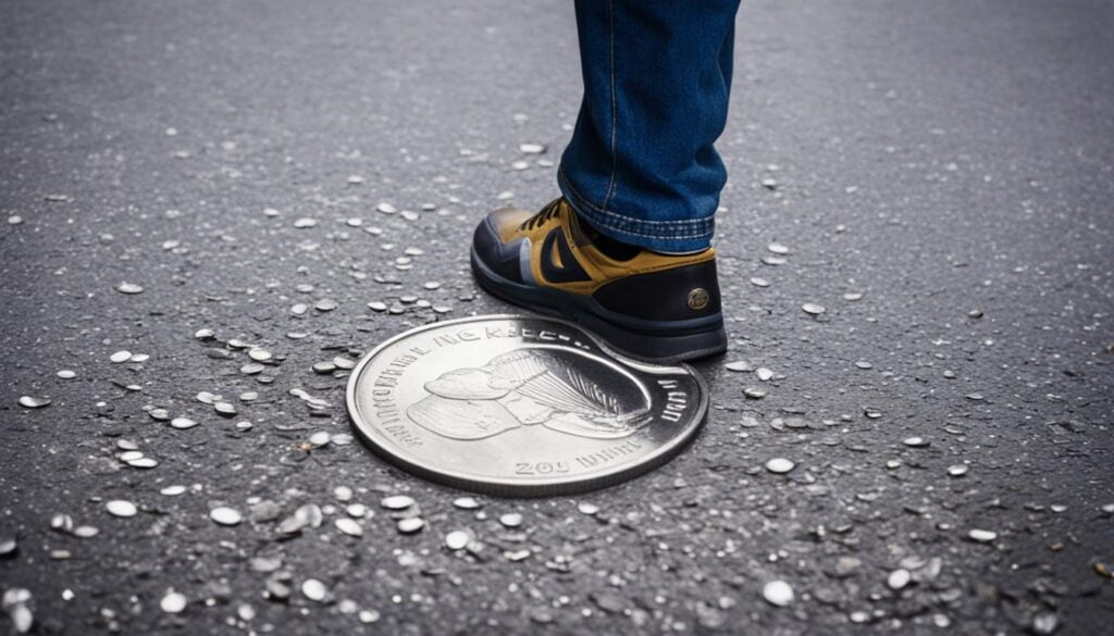 est-ce que trouver un nickel porte bonheur