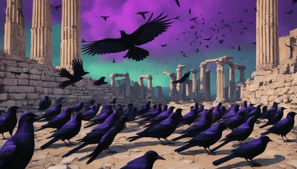 histoire corbeaux malchance